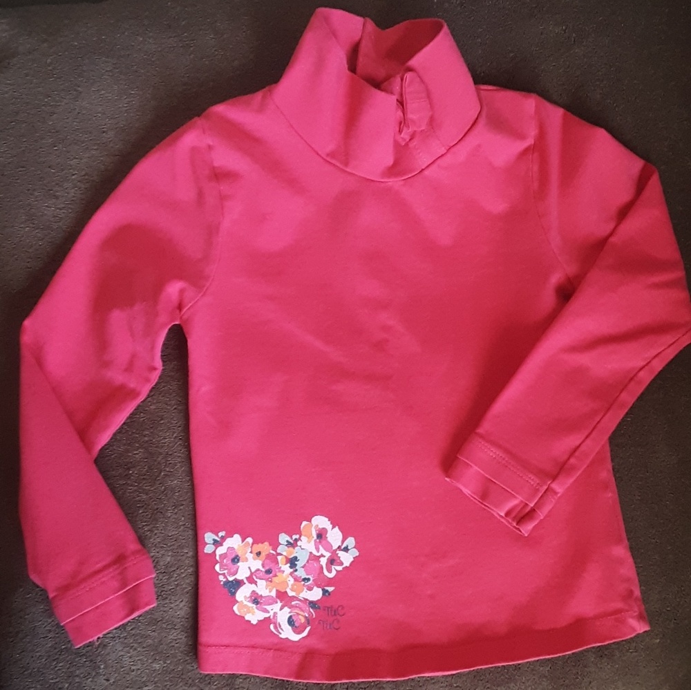 Children's turtle neck shirt